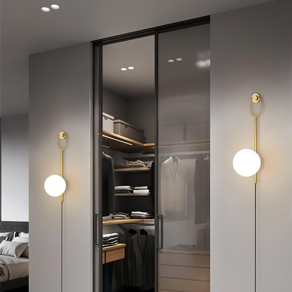 Nøordka Light Bespoke Wall Light Fixture Sculptural Balloon Brass Premium Wall Sconce