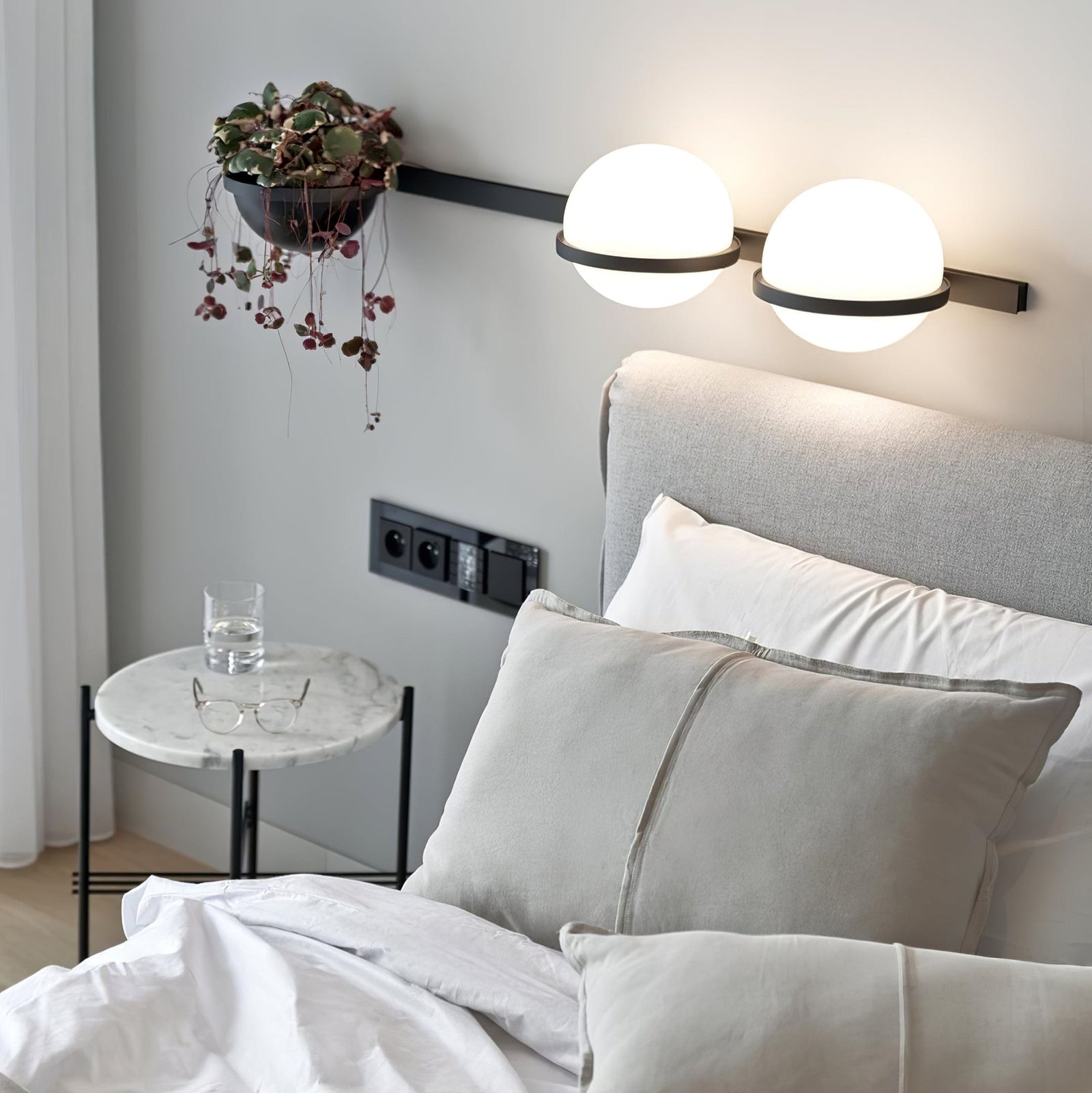 Nøordka Light Bespoke Wall Light Fixture Spherical Contemporary Designer Wall Light