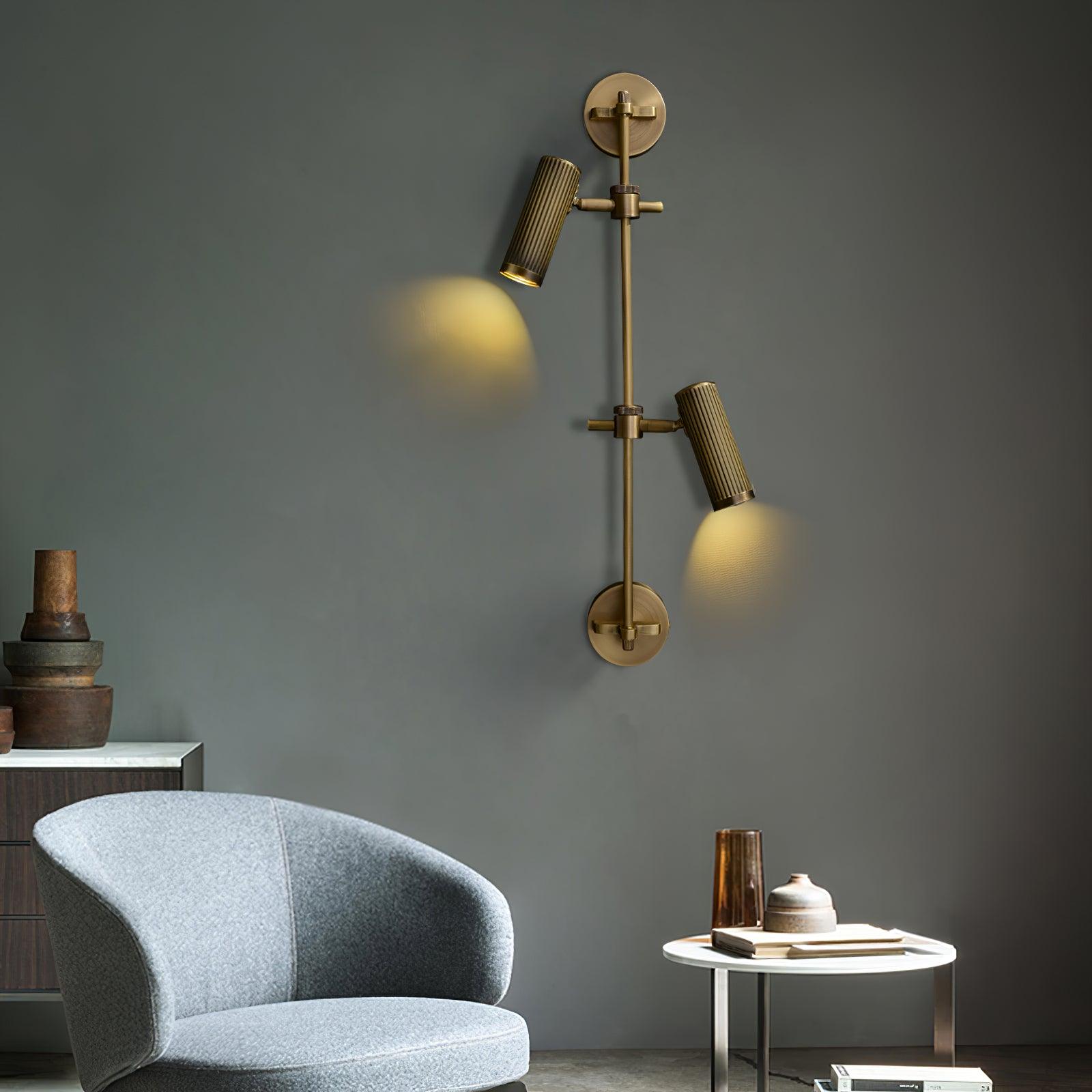Nøordka Light Bespoke Wall Light Fixture Spot Premium Vintage Directional Wall Light