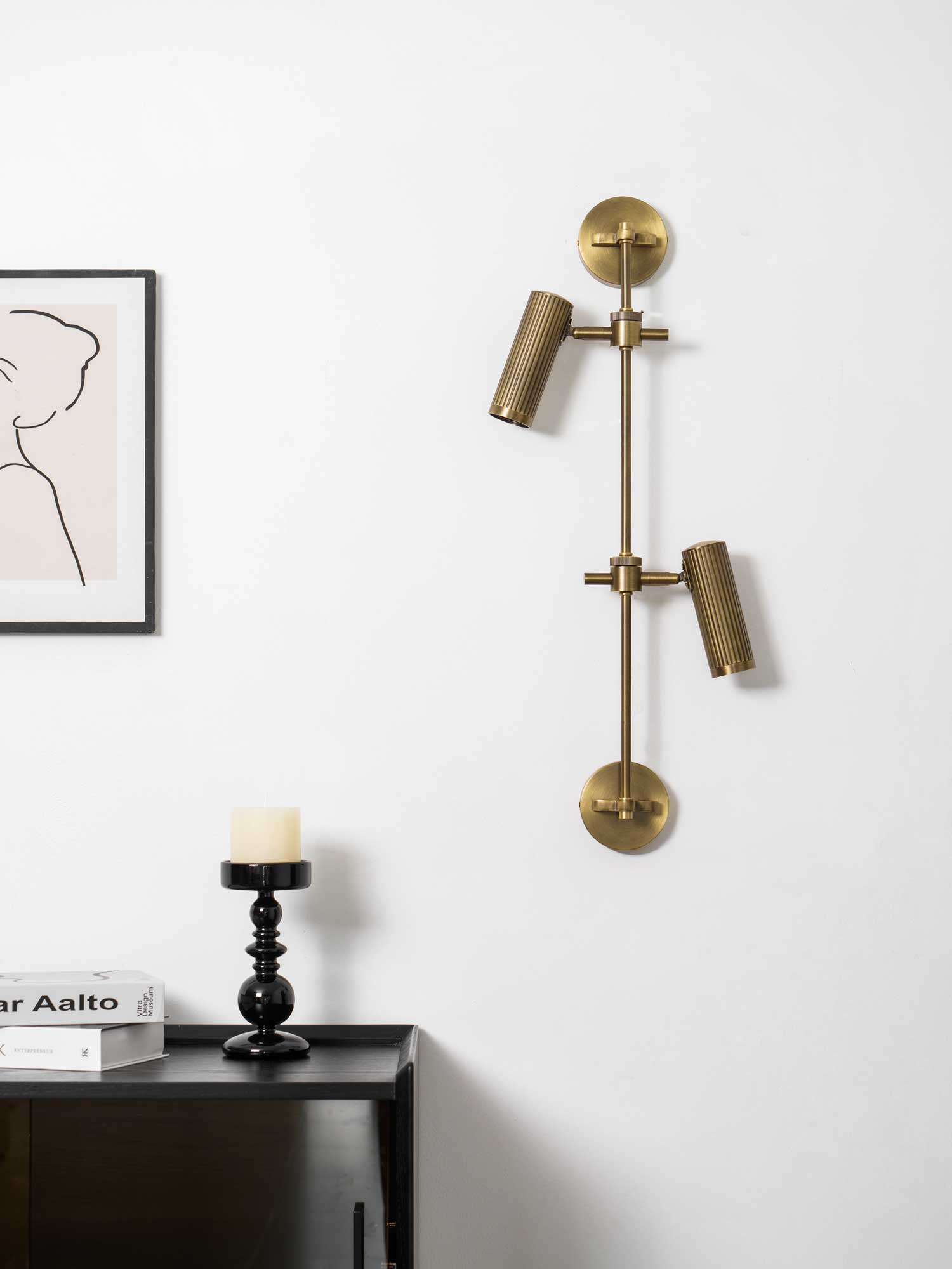 Nøordka Light Bespoke Wall Light Fixture Spot Premium Vintage Directional Wall Light