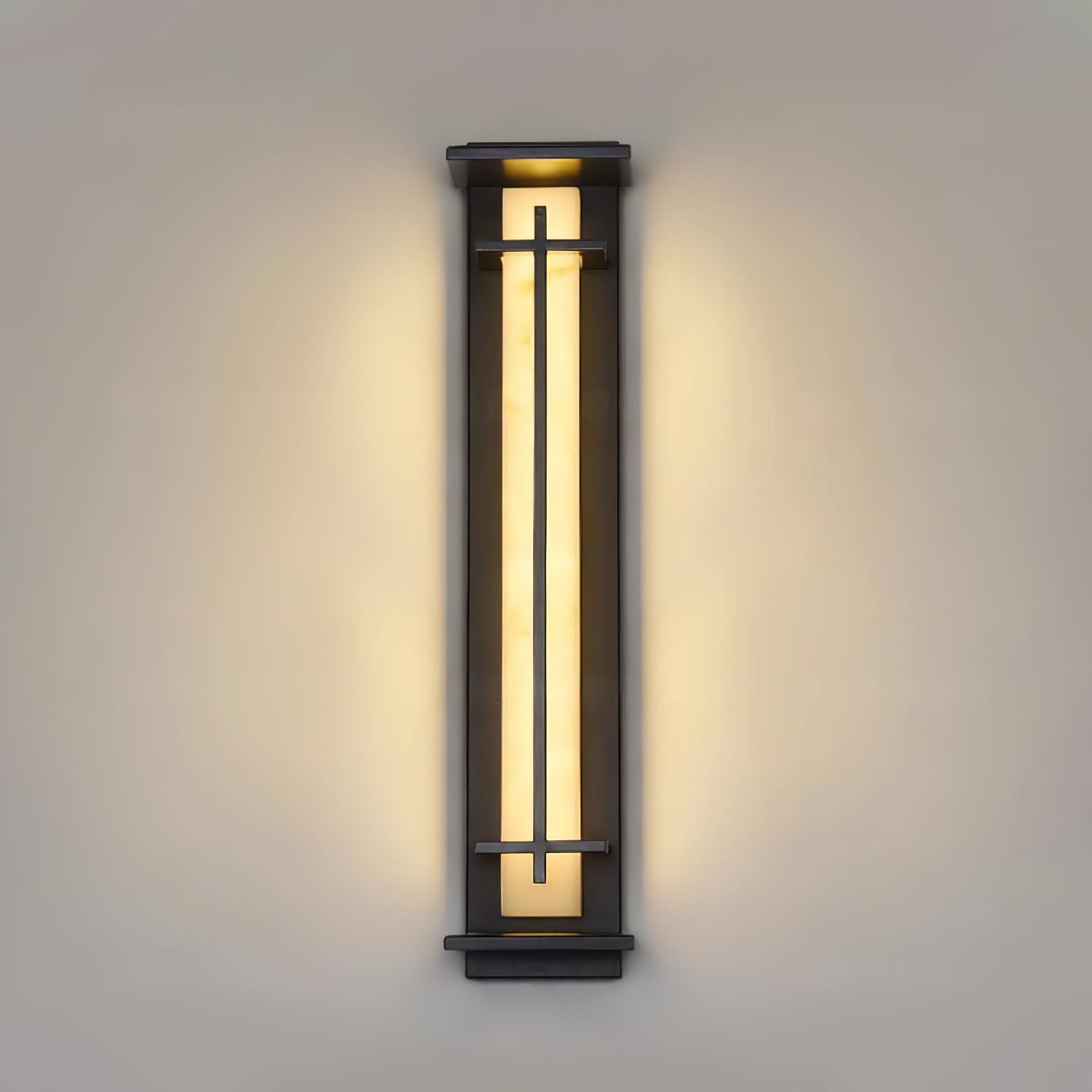 Nøordka Light Bespoke Wall Light Fixture Square Contemporary For Porch And Patio Wall Light