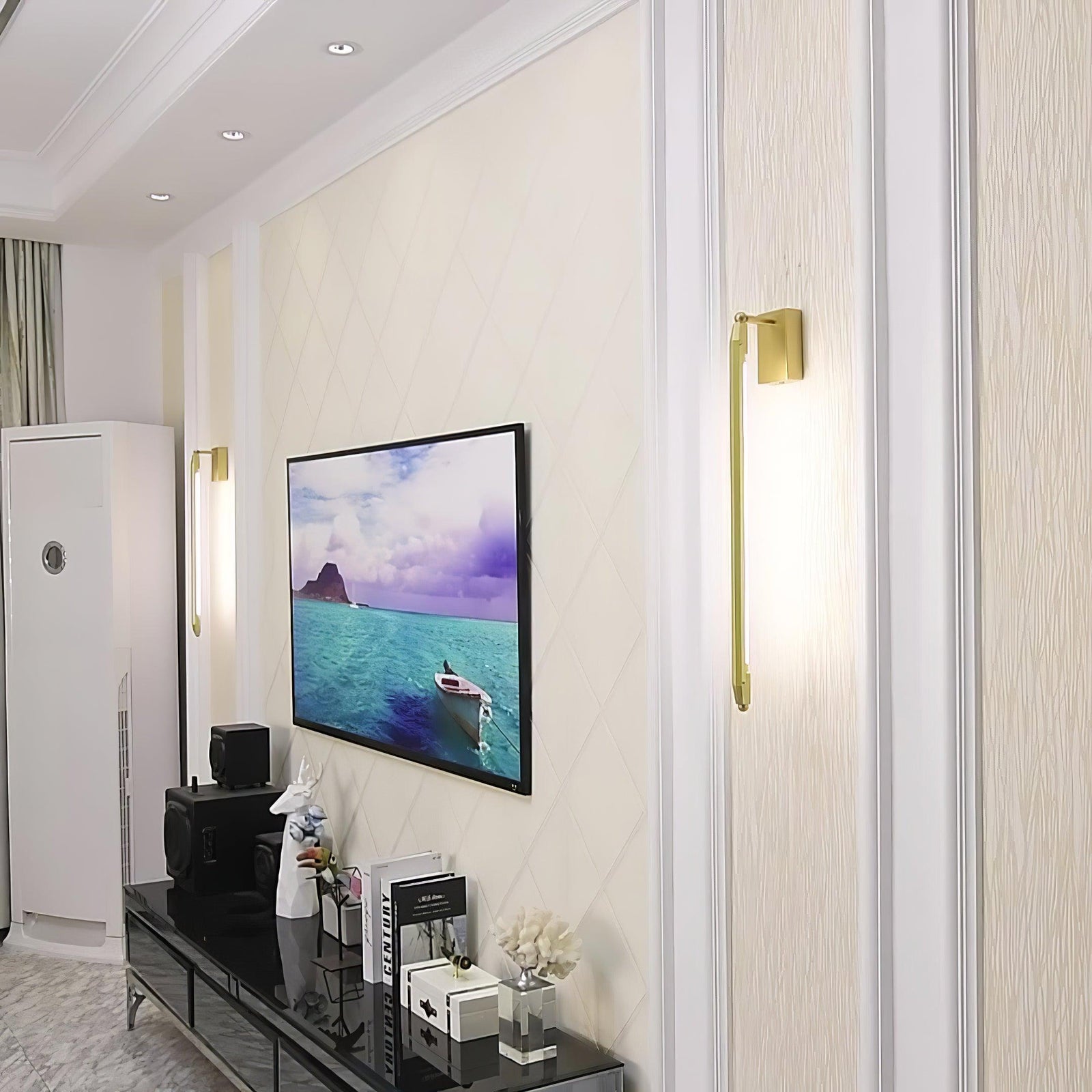 Nøordka Light Bespoke Wall Light Fixture T Shaped Tube Contemporary Adjustable Wall Light