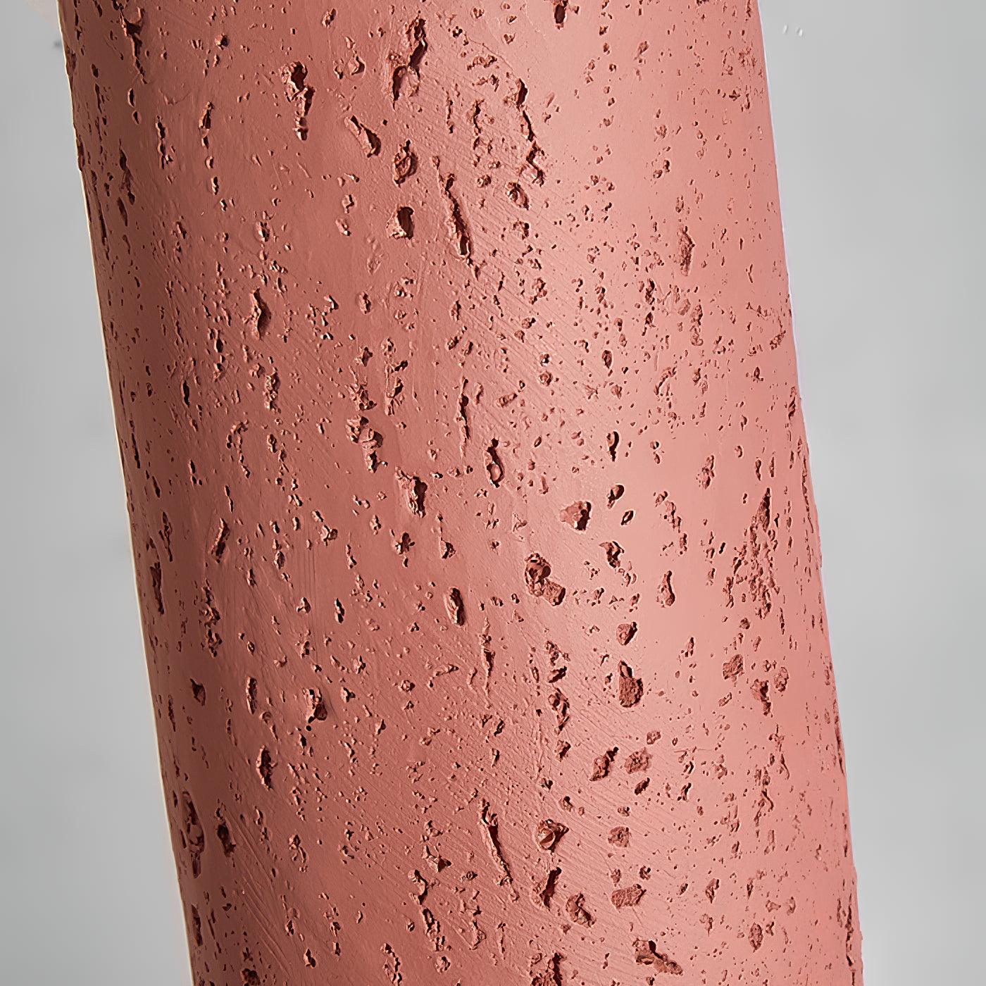 Nøordka Light Bespoke Wall Light Fixture Textured Cylinder Contemporary Wall Light