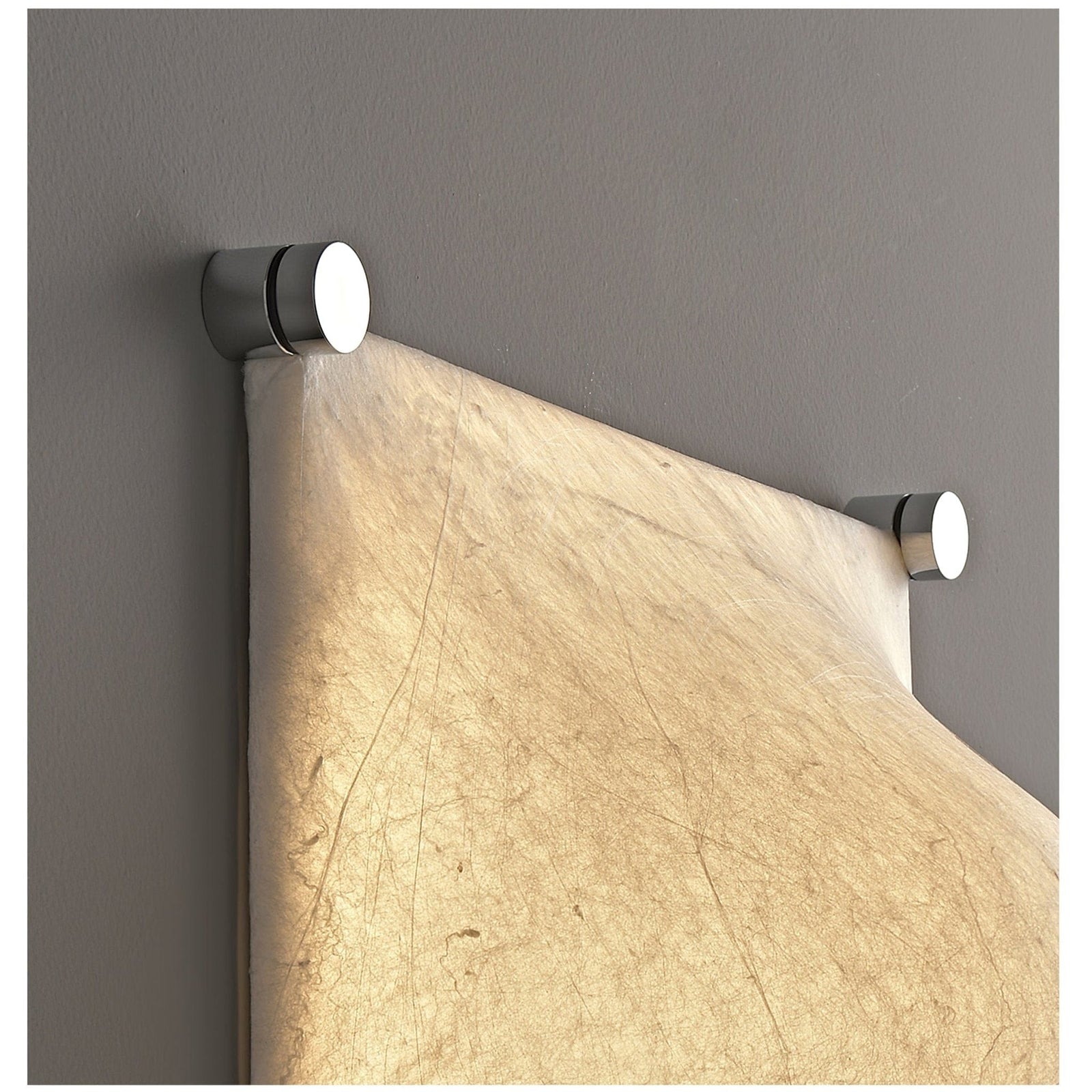 Nøordka Light Bespoke Wall Light Fixture Textured Silk Shade Contemporary Wall Light
