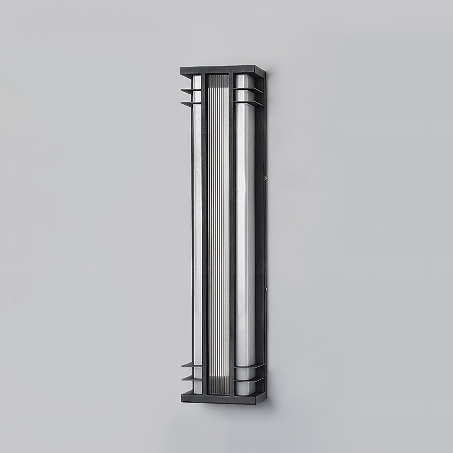 Nøordka Light Bespoke Wall Light Fixture Vertical Stainless Steel Contemporary Wall Light