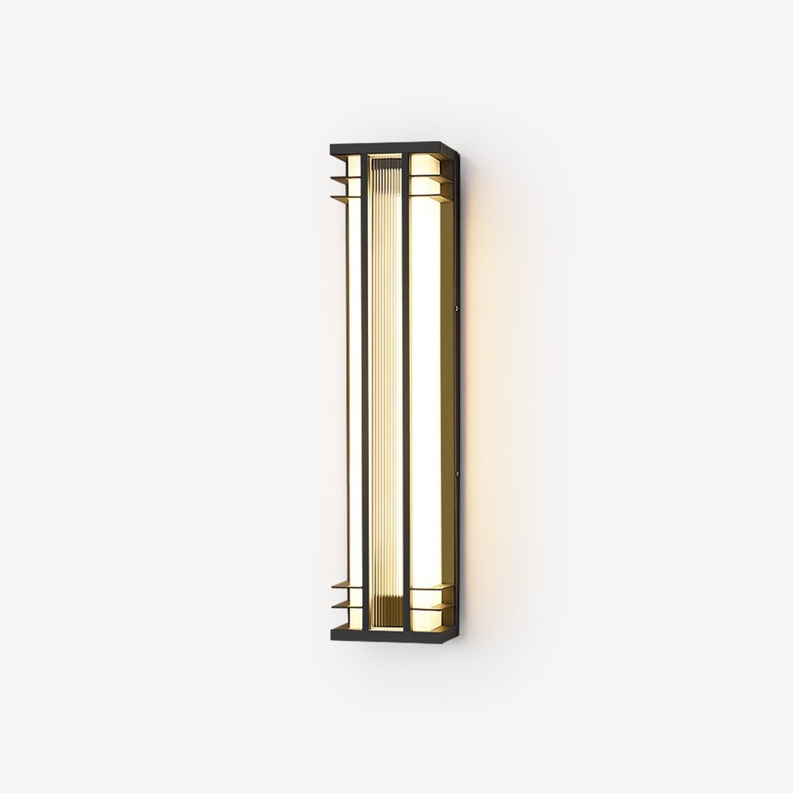 Nøordka Light Bespoke Wall Light Fixture Vertical Stainless Steel Contemporary Wall Light