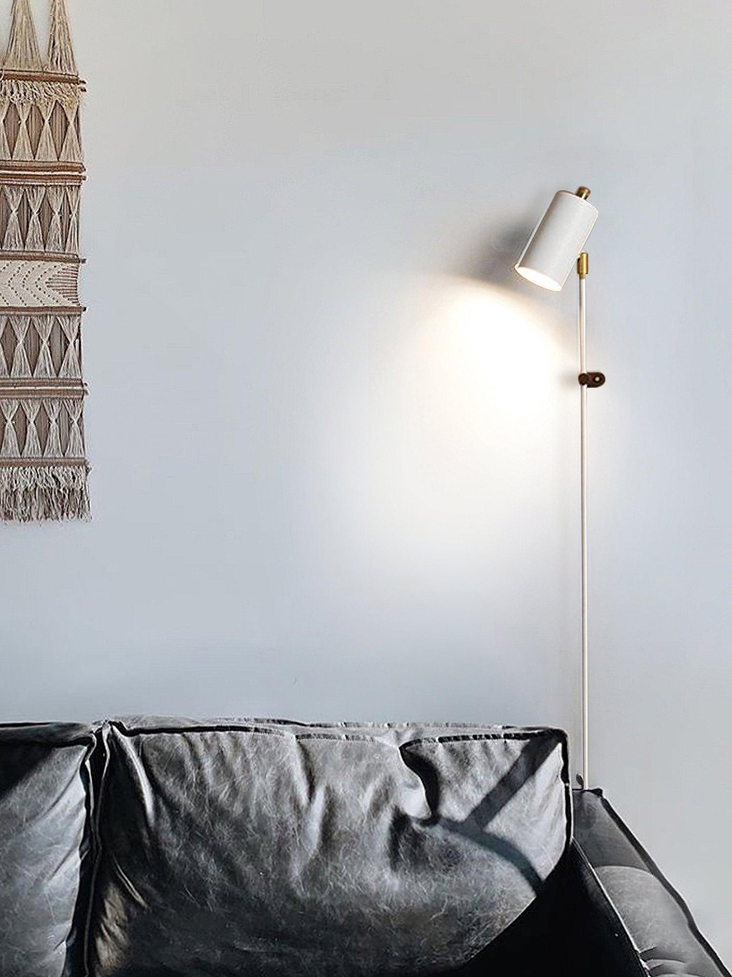 Nøordka Light Bespoke Wall Light Fixture White Contemporary Lighting Design Wall Sconce