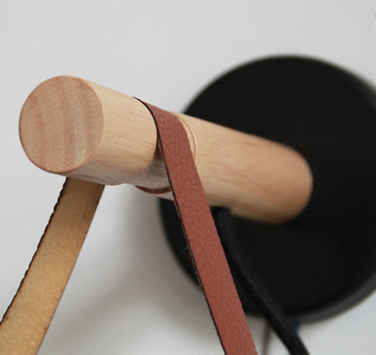 Nøordka Light Bespoke Wall Light Fixture Wooden Conical Nordic Inspired Wall Light