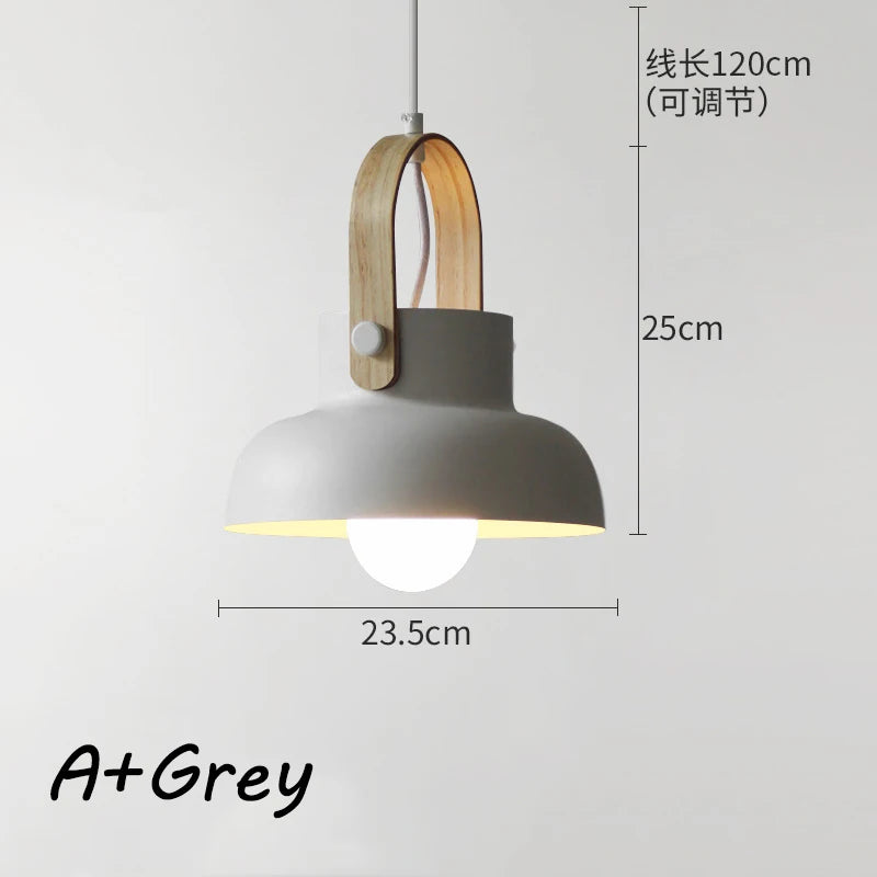 Nøordka Light Ceiling Light Fixtures A2 Macaron Bucket Style Pendant Light Fixture