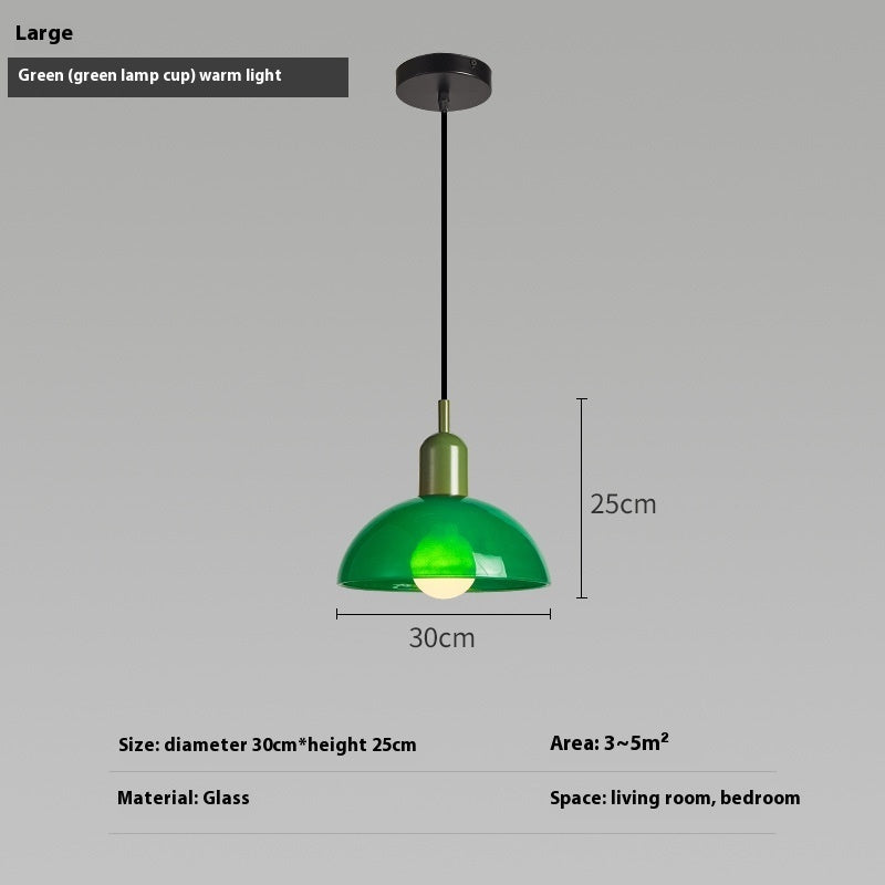 Nøordka Light Ceiling Light Fixtures Antique Glass Retro Pendant Light