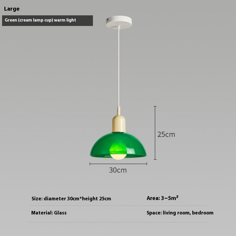 Nøordka Light Ceiling Light Fixtures Antique Glass Retro Pendant Light