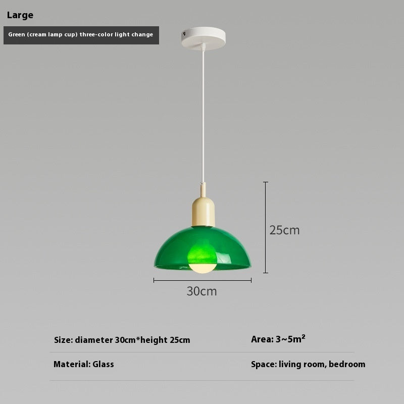 Nøordka Light Ceiling Light Fixtures Antique Glass Retro Pendant Light