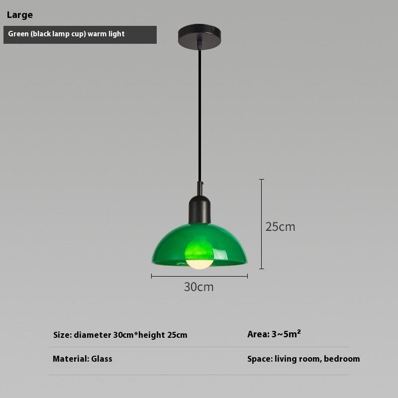 Nøordka Light Ceiling Light Fixtures Antique Glass Retro Pendant Light