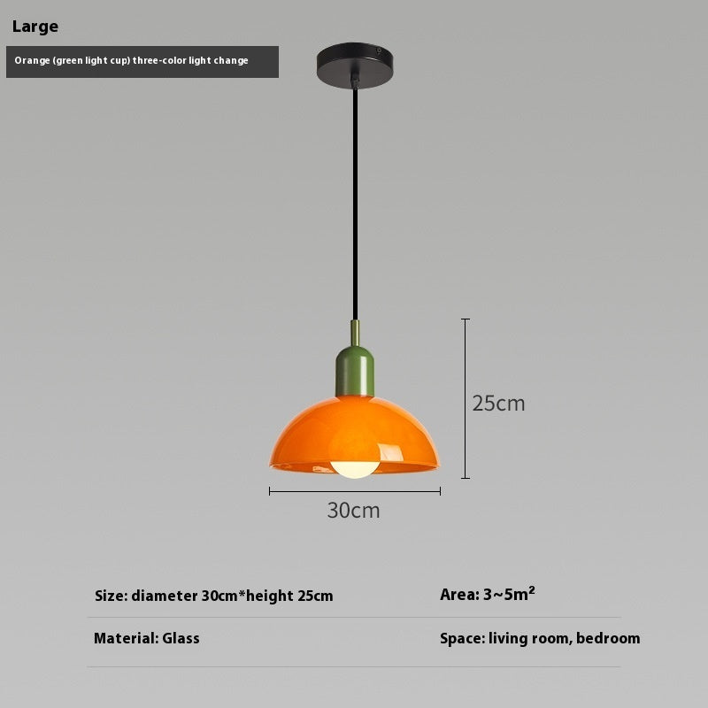 Nøordka Light Ceiling Light Fixtures Antique Glass Retro Pendant Light