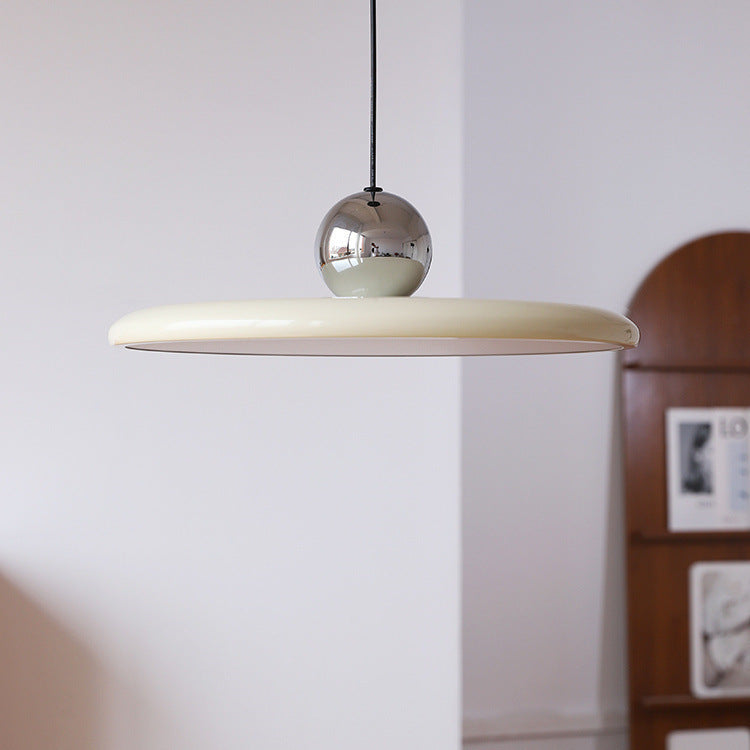 Nøordka Light Ceiling Light Fixtures Beige Chromium Flying Saucer Chandelier Simple Modern Light