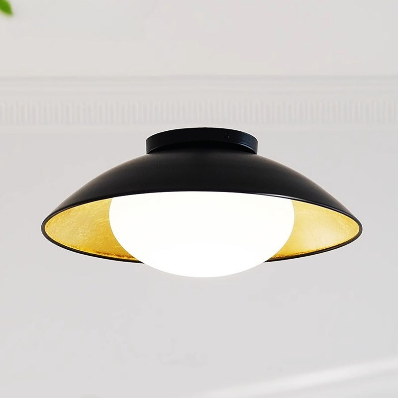 Nøordka Light Ceiling Light Fixtures Black / Neutral Light French Style Mid-Ancient Flush-Mount Ceiling Light