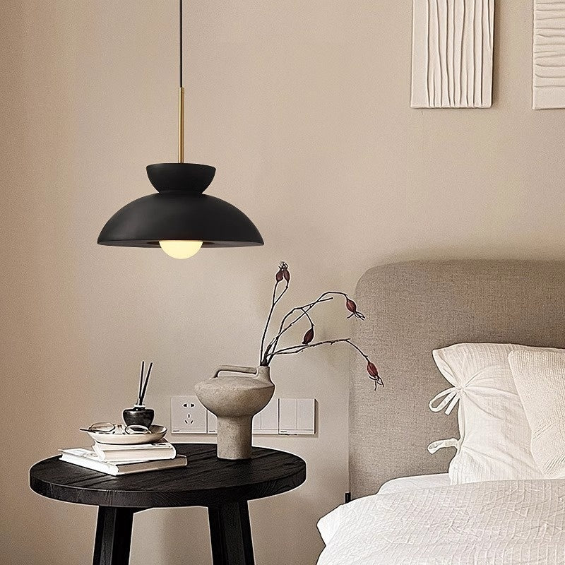 Nøordka Light Ceiling Light Fixtures Black Nordic Minimalism Cream Chandelier Pendant Light for Dining