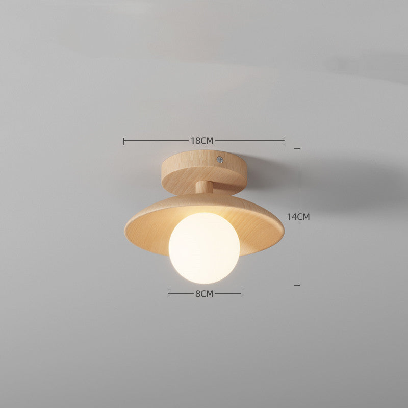 Nøordka Light Ceiling Light Fixtures Ceiling Model Small Tricolor Simple Personality Log Wind Flush-Mount Ceiling Light