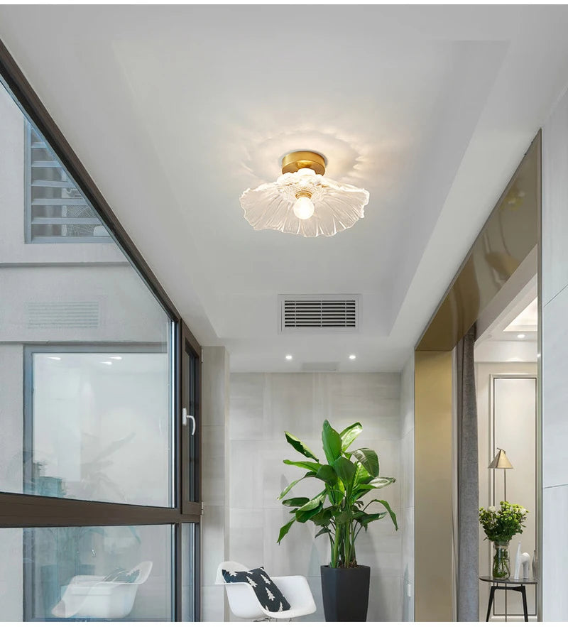 Nøordka Light Ceiling Light Fixtures Colorful Glass Pendant Light Fixture