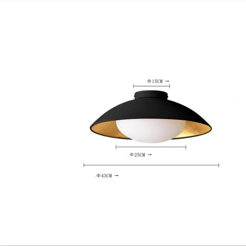 Nøordka Light Ceiling Light Fixtures French Style Mid-Ancient Flush-Mount Ceiling Light