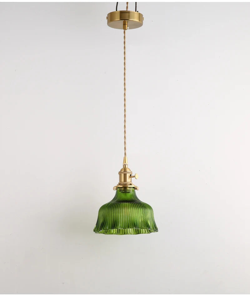 Nøordka Light Ceiling Light Fixtures Industrial Vintage Glass Pendant Light Fixture
