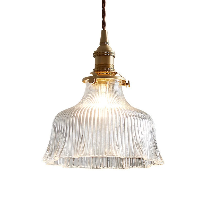 Nøordka Light Ceiling Light Fixtures Industrial Vintage Glass Pendant Light Fixture