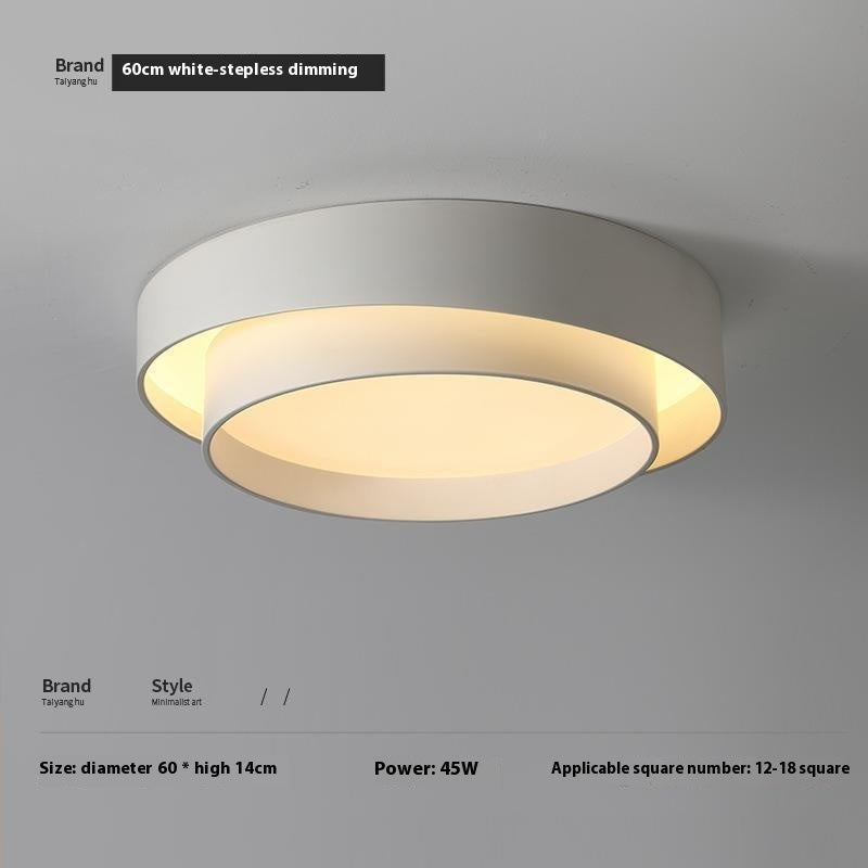 Nøordka Light Ceiling Light Fixtures Minimalist Creative Flush-Mount Ceiling Light for Bedroom