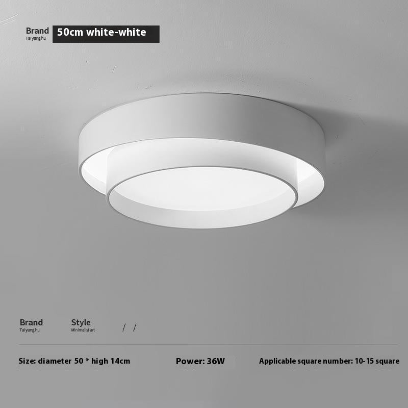 Nøordka Light Ceiling Light Fixtures Minimalist Creative Flush-Mount Ceiling Light for Bedroom