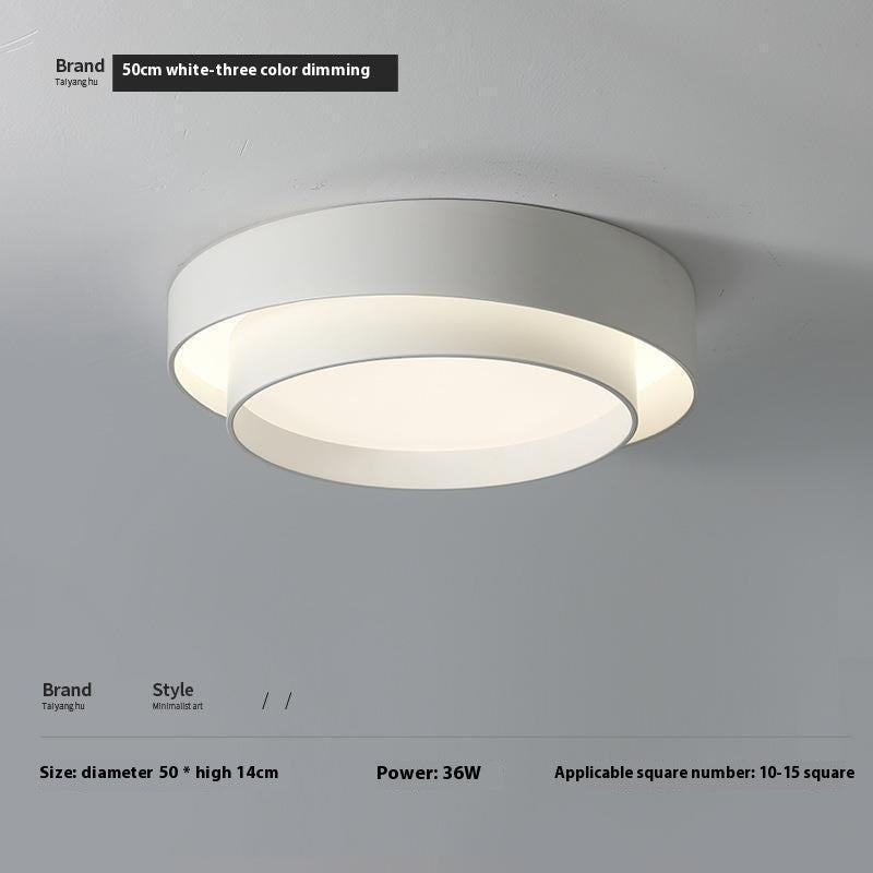 Nøordka Light Ceiling Light Fixtures Minimalist Creative Flush-Mount Ceiling Light for Bedroom