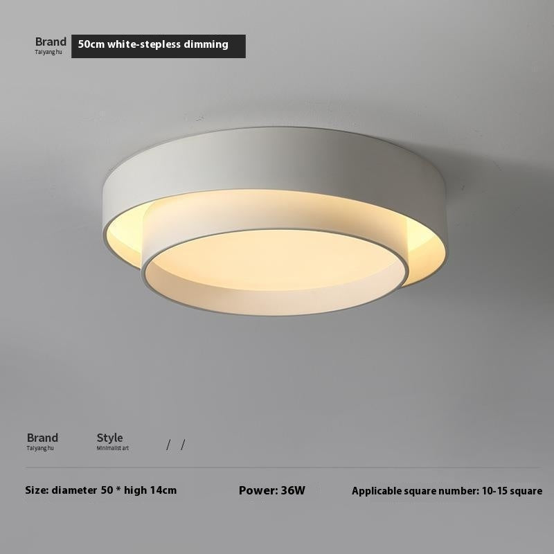 Nøordka Light Ceiling Light Fixtures Minimalist Creative Flush-Mount Ceiling Light for Bedroom