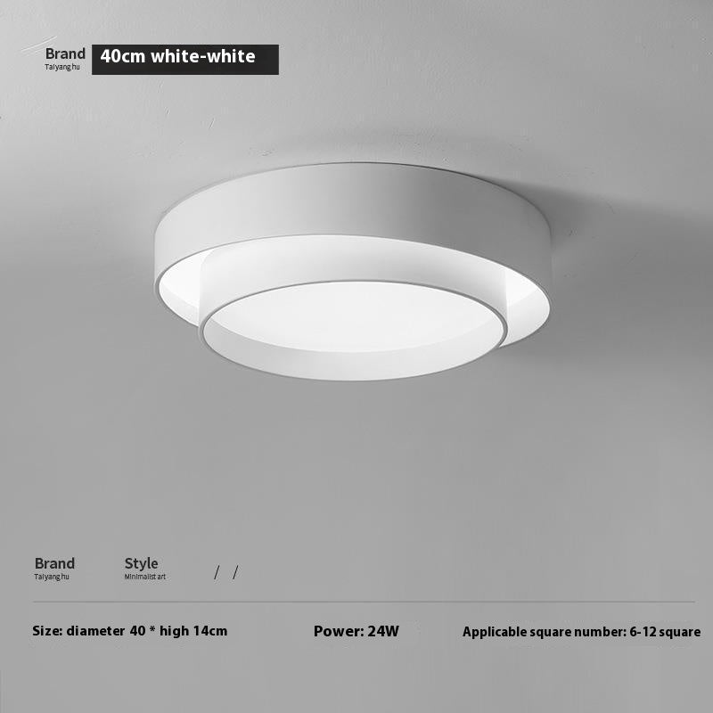Nøordka Light Ceiling Light Fixtures Minimalist Creative Flush-Mount Ceiling Light for Bedroom