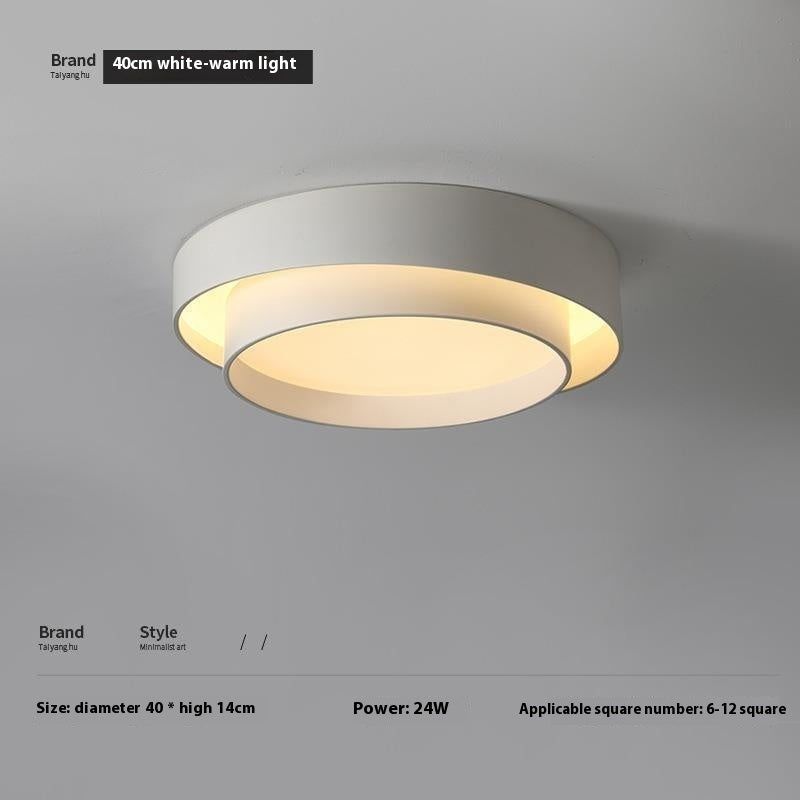 Nøordka Light Ceiling Light Fixtures Minimalist Creative Flush-Mount Ceiling Light for Bedroom