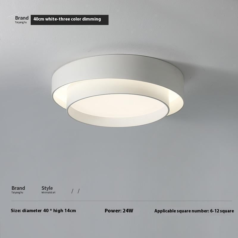 Nøordka Light Ceiling Light Fixtures Minimalist Creative Flush-Mount Ceiling Light for Bedroom