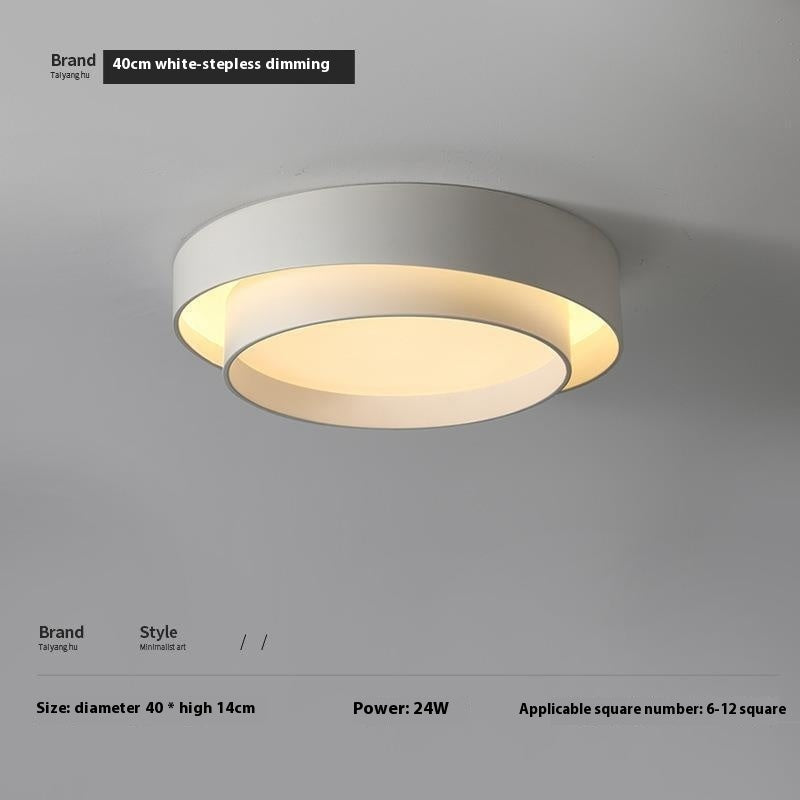 Nøordka Light Ceiling Light Fixtures Minimalist Creative Flush-Mount Ceiling Light for Bedroom