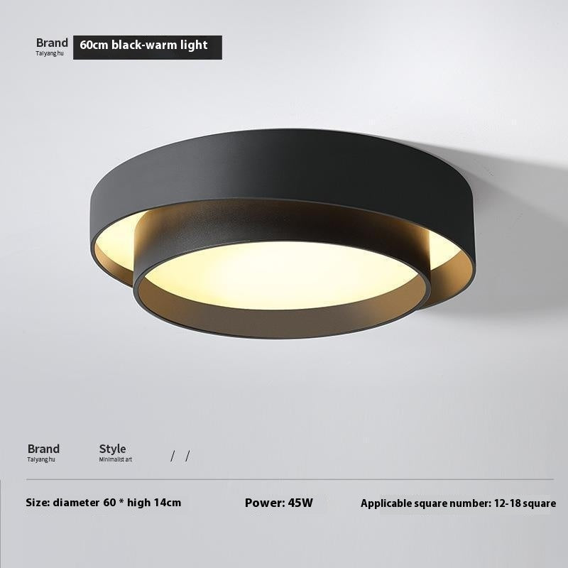 Nøordka Light Ceiling Light Fixtures Minimalist Creative Flush-Mount Ceiling Light for Bedroom