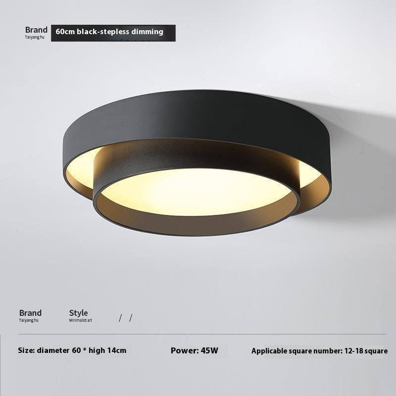 Nøordka Light Ceiling Light Fixtures Minimalist Creative Flush-Mount Ceiling Light for Bedroom