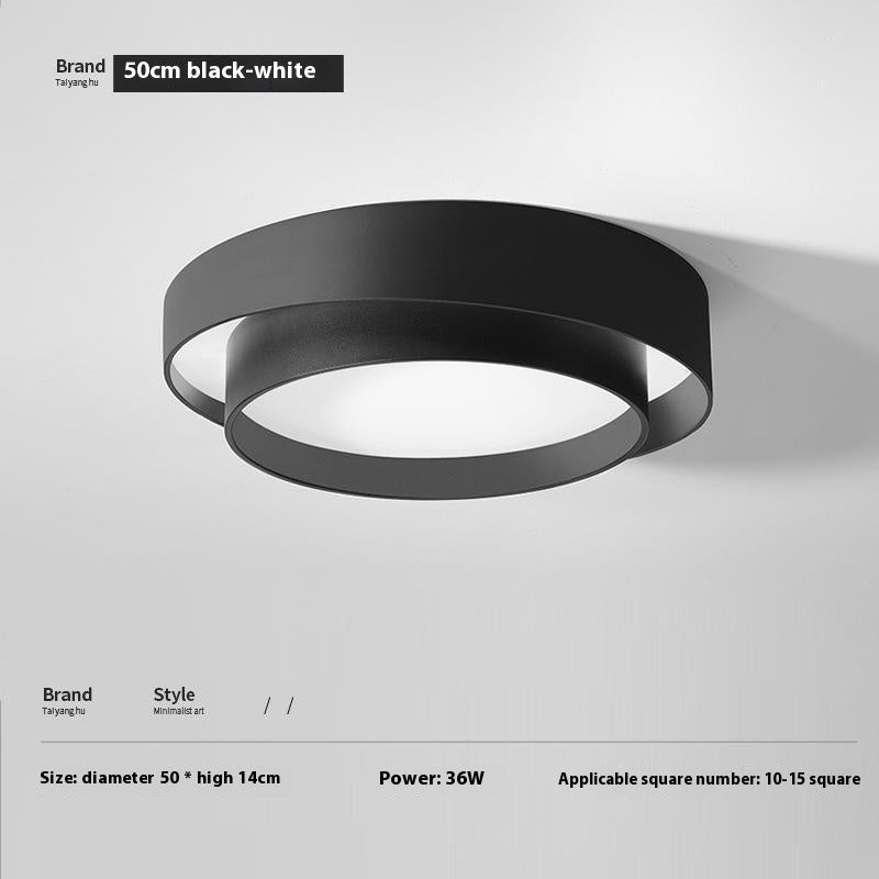 Nøordka Light Ceiling Light Fixtures Minimalist Creative Flush-Mount Ceiling Light for Bedroom