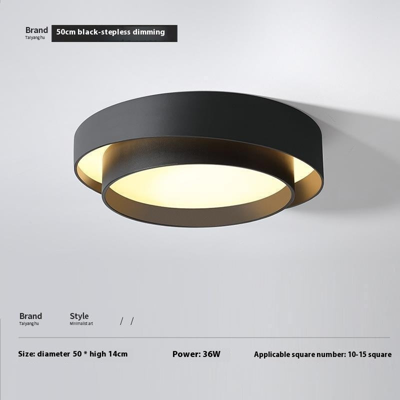 Nøordka Light Ceiling Light Fixtures Minimalist Creative Flush-Mount Ceiling Light for Bedroom