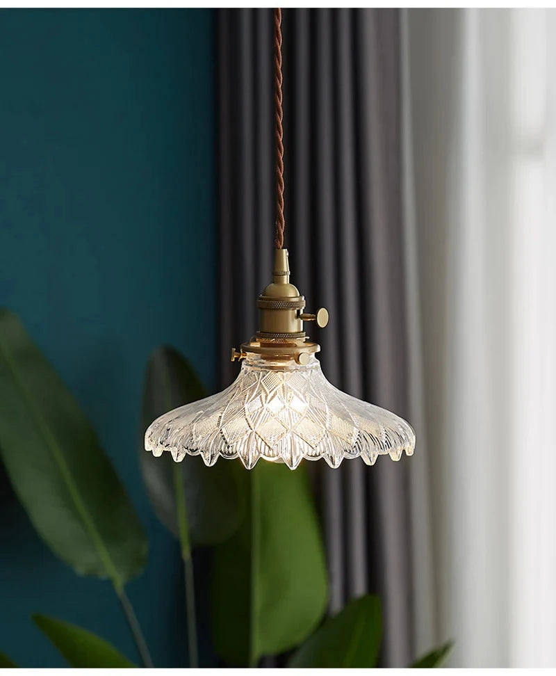 Nøordka Light Ceiling Light Fixtures Modern Glass Pendant Light for Dining Rooms, Kitchen Islands & Bars