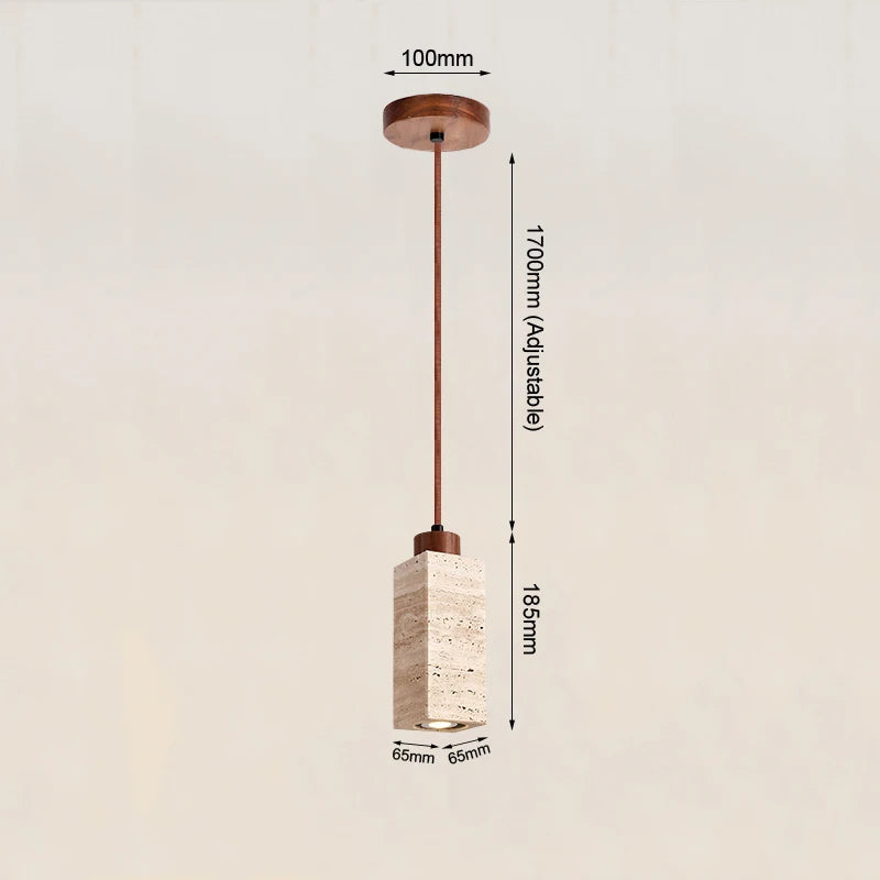 Nøordka Light Ceiling Light Fixtures Yellow Marble Pendant Light Fixture