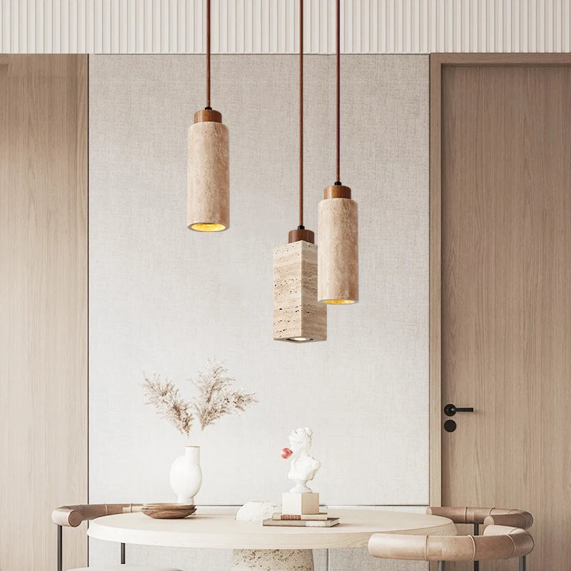 Nøordka Light Ceiling Light Fixtures Yellow Marble Pendant Light Fixture