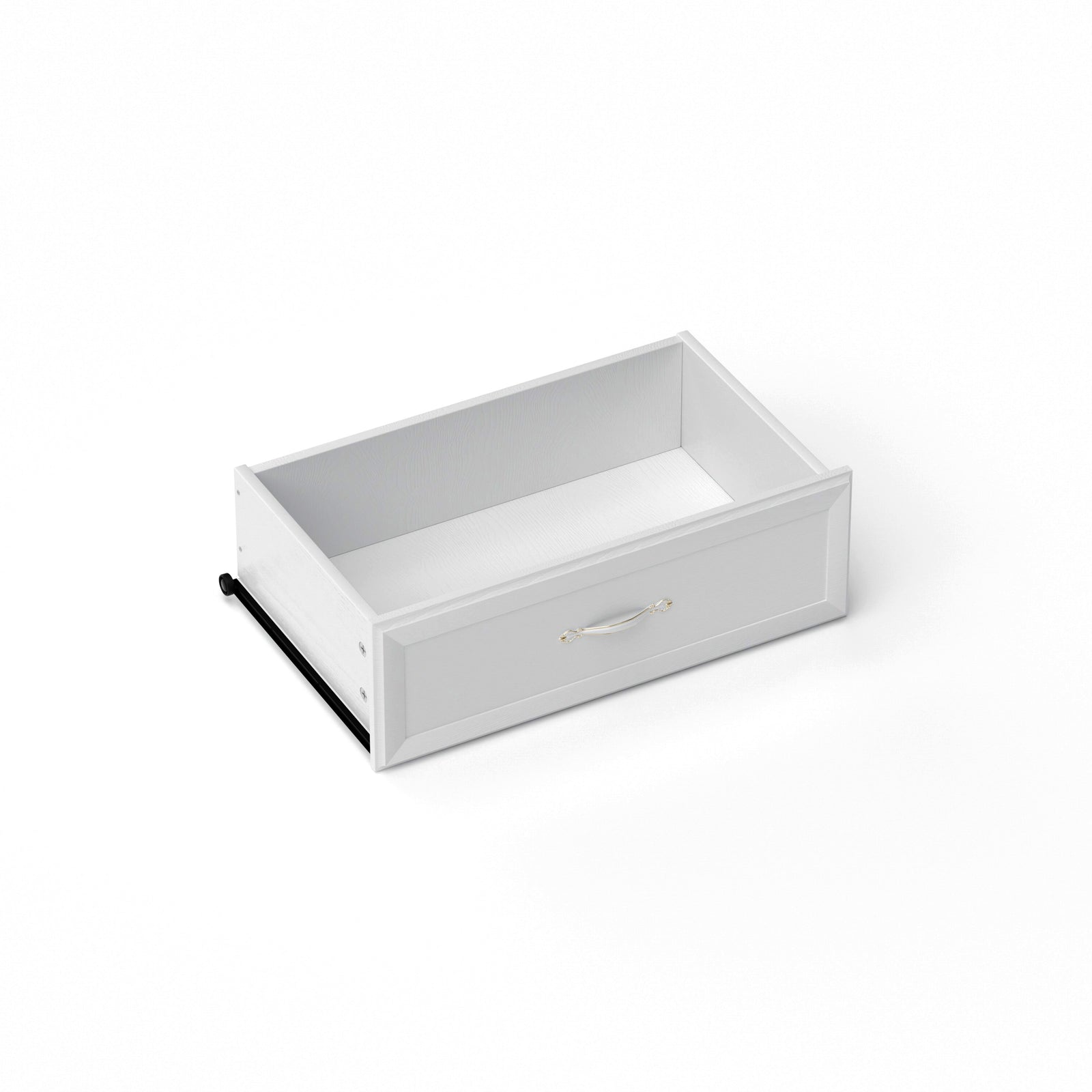 Nøordka Light Dresser Default 50" White Mid Century Modern 3 Drawer Bedroom Chest