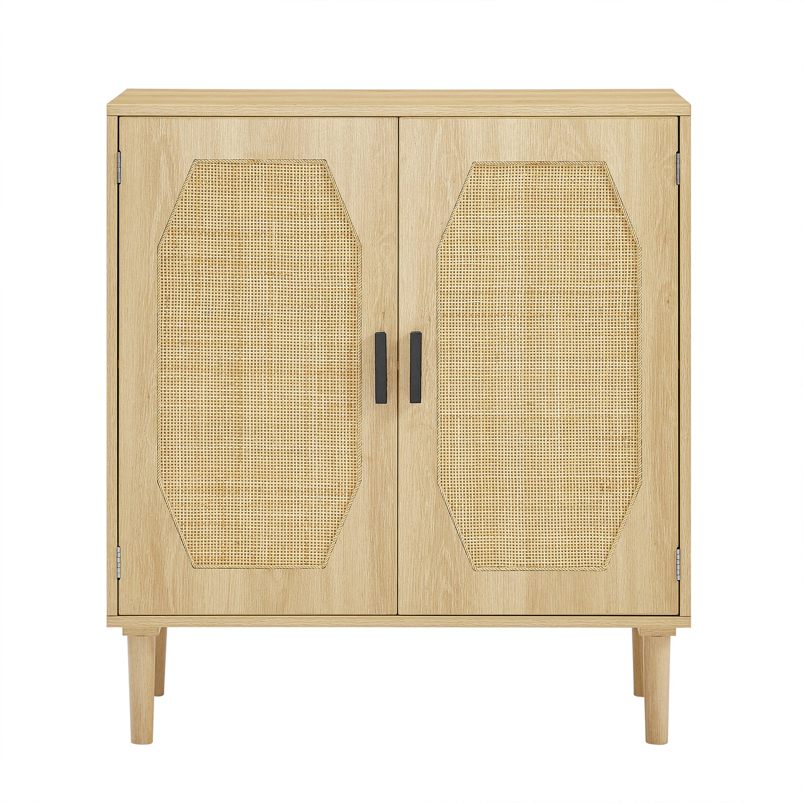 Nøordka Light Sideboard Default 35" Natural Tone Rattan Door Kitchen Cabinet