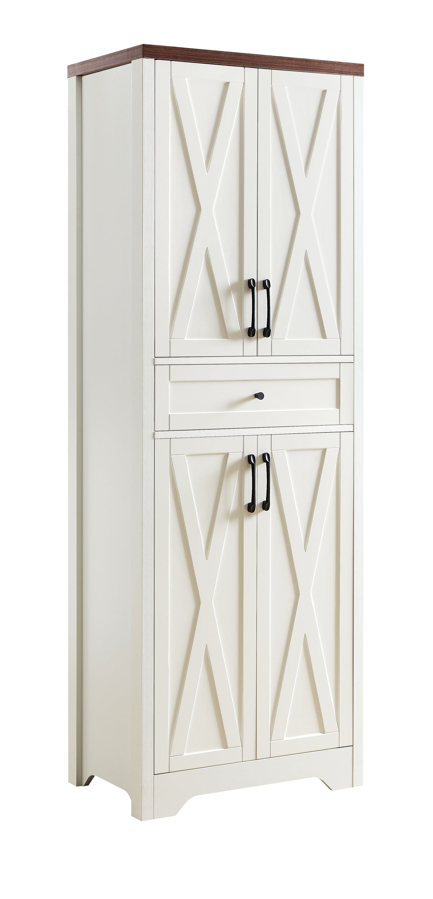 Nøordka Light Sideboard Default 68" Classic High Cabinet with Storage