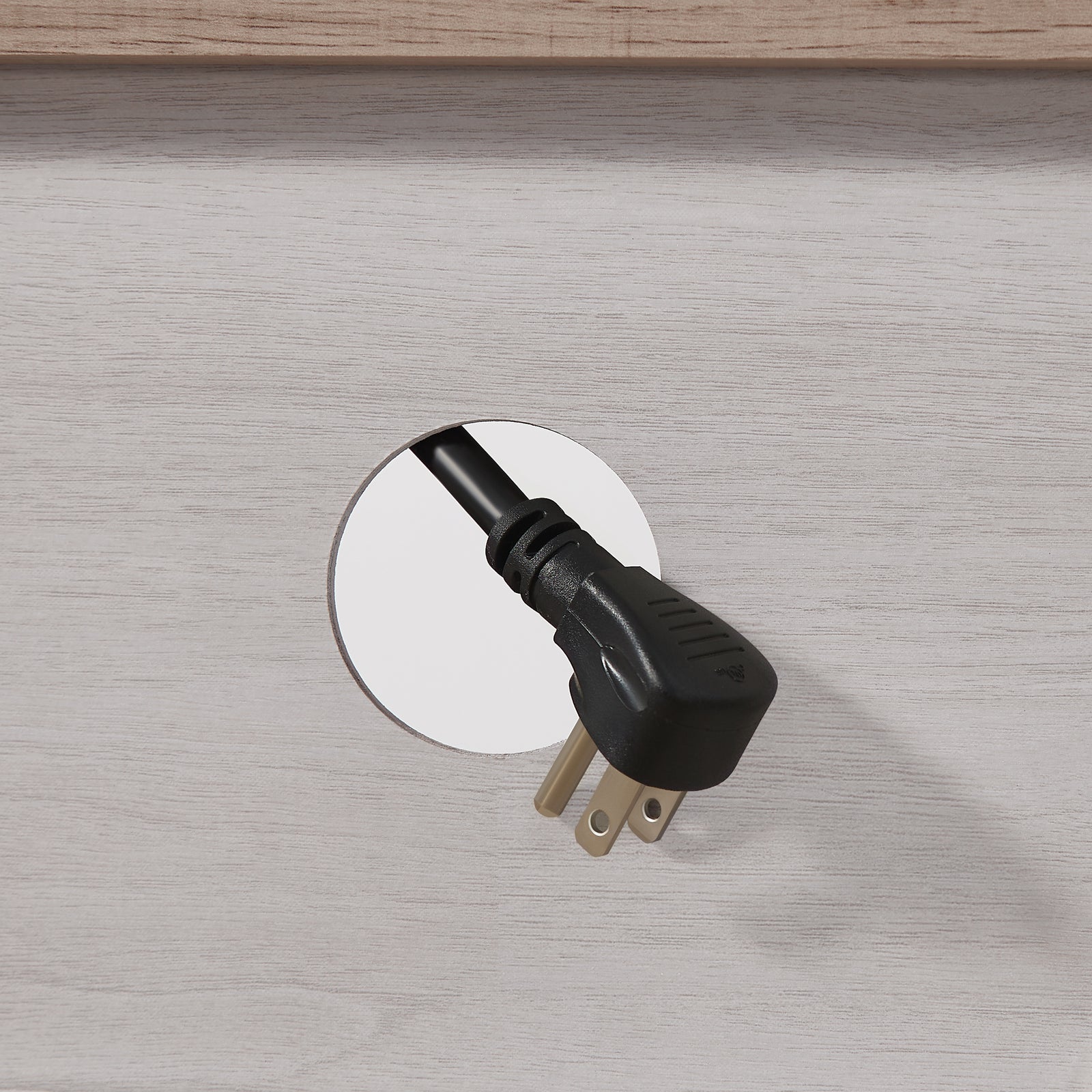 Nøordka Light TV Stand Default 58" Jasmin White Fireplace TV Stand with 23" Electric Fireplace for TVs up to 70"