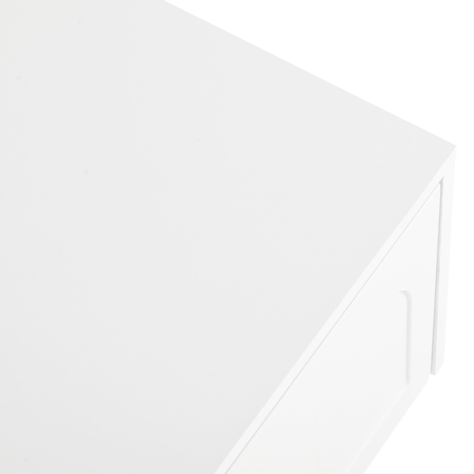 Nøordka Light TV Stand Default 90" White TV Stand with LED & Fluted Glass for TVs Up to 95"