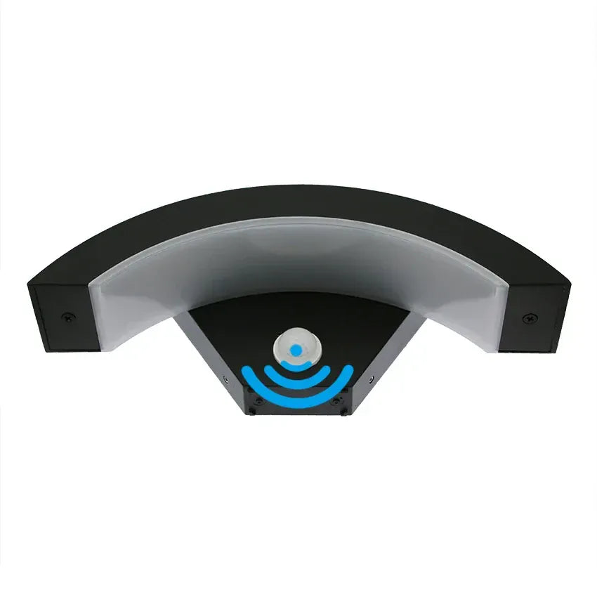 Nøordka Light Wall Light Fixtures 24w / Motion Sensor / Warm White Motion Sensor Enabled Waterproof Outdoor Wall Light Fixture