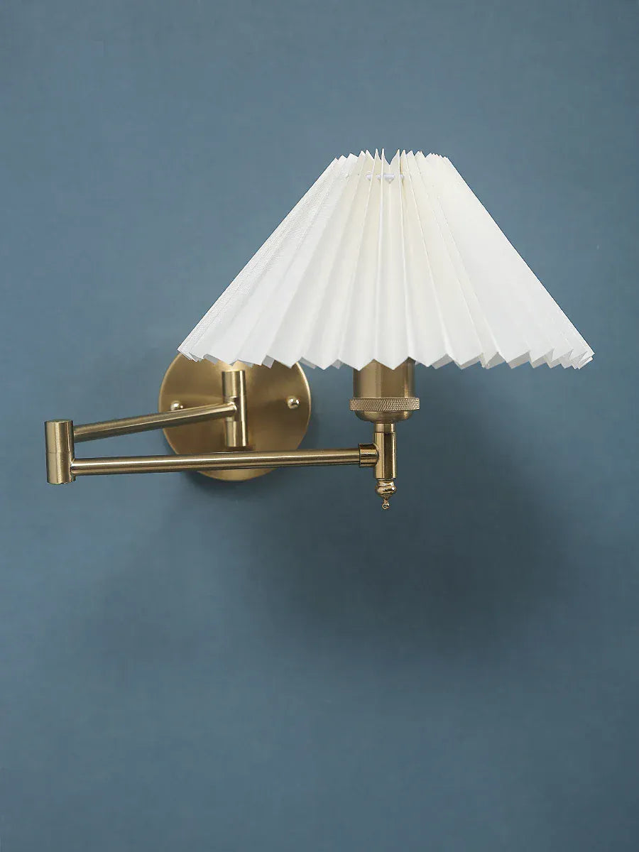 Nøordka Light Wall Light Fixtures Gold European Classic Adjustable Position Wall Lamp Light Fixture