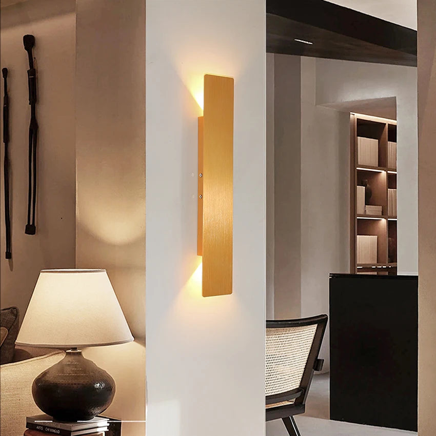 Nøordka Light Wall Light Fixtures Sleek Dual-Beam Wall Lamp
