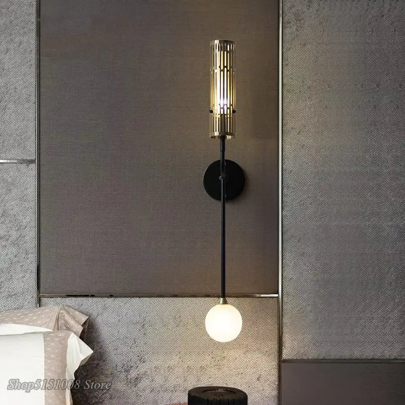 Nøordka Light Wall Light Fixtures Tubed & Ball Tubed & Balled Nordic Inspired Wall Lamp Light Fixture